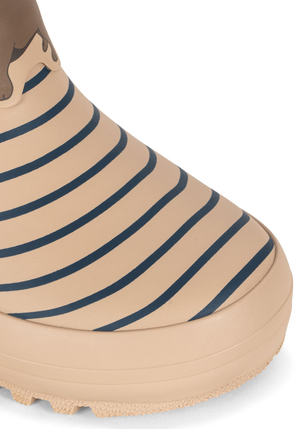 Roi Printed Rain Boots, Stripe La Mer