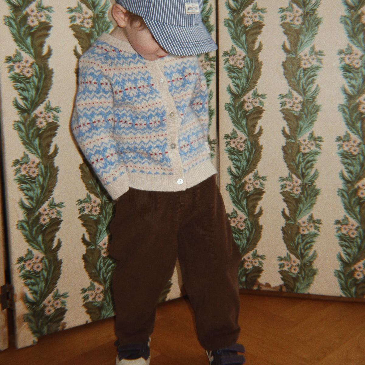 Billi Knit Cardigan, Blue Multi