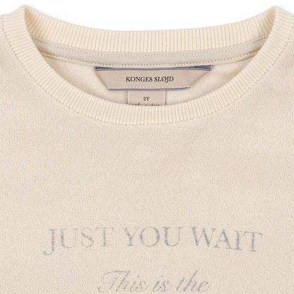 Itty Tee GOTS, Antiaue White