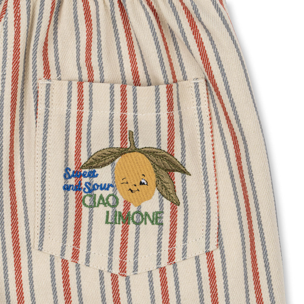 Frankie Shorts GOTS, Stripe Winds