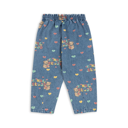 Magot Pants GOTS, Teddy Coeur