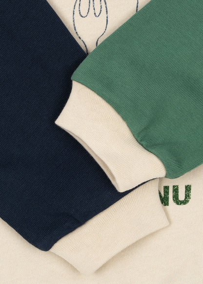 Spotty LS Polo GOTS, Multicolor