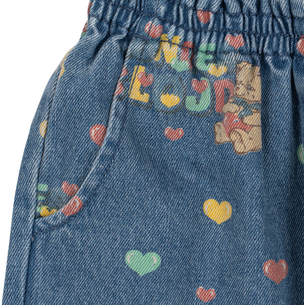 Magot Pants GOTS, Teddy Coeur