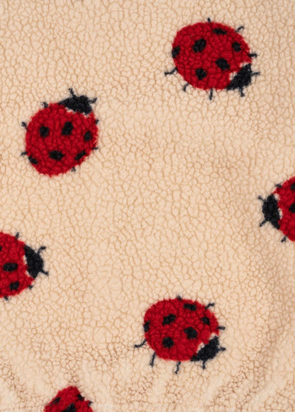 Jody Teddy Jacket GRS, Ladybug Sand