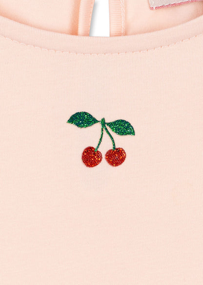 Ballerina Dress, Cherry Glitter