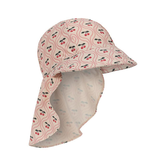 Merle Frill Sun Hat GRS, Cherry Pink Motif