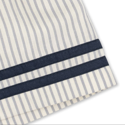 Allie Sailor Shorts GOTS, Bleu Stripe