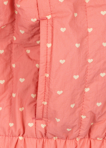 Juno Duckling Printed Bomber Jacket, Coeur Feathers