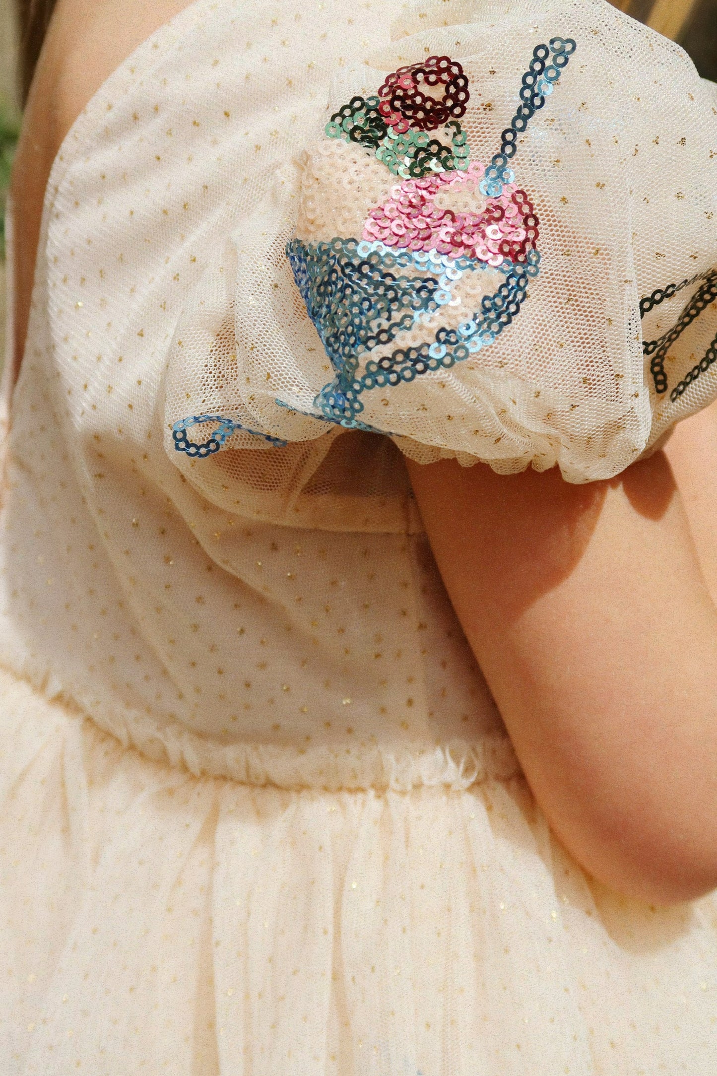 Yvonne Puff Dress, Gelato