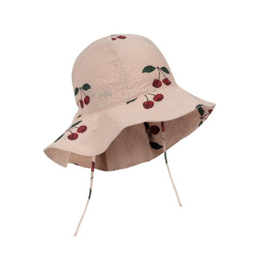 Elin Sun Hat GOTS, Ma Grande Cerise Pink