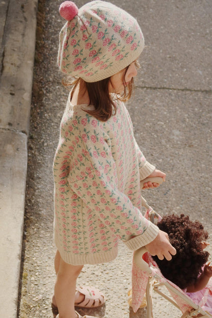 Belou Knit Dress, Rose