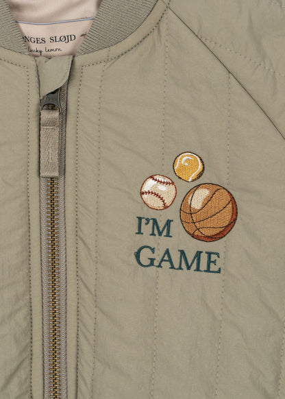 Juno Bomber Jacket, Laurel Oak