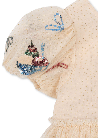 Yvonne Puff Dress, Gelato