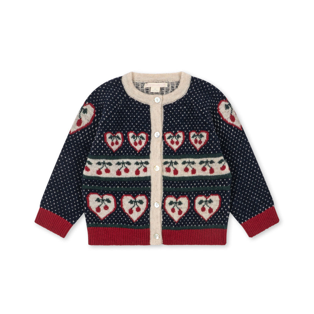 Belou Cardigan, Cherry