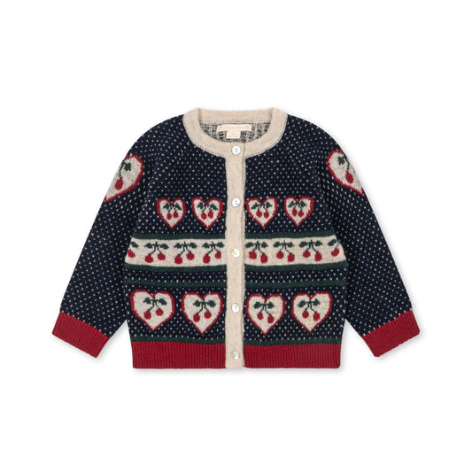 Belou Cardigan, Cherry
