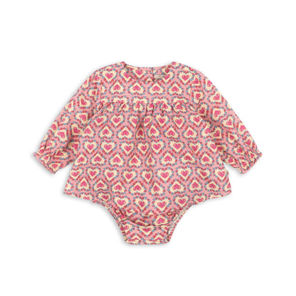 Evia Romper GOTS, Felice Rose
