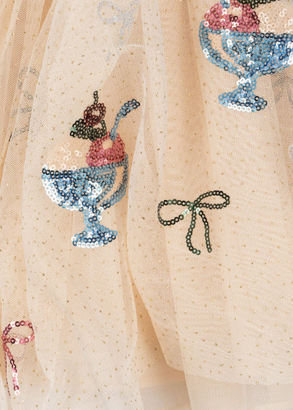 Yvonne Puff Dress, Gelato