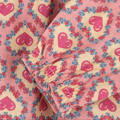 Evia Romper GOTS, Felice Rose