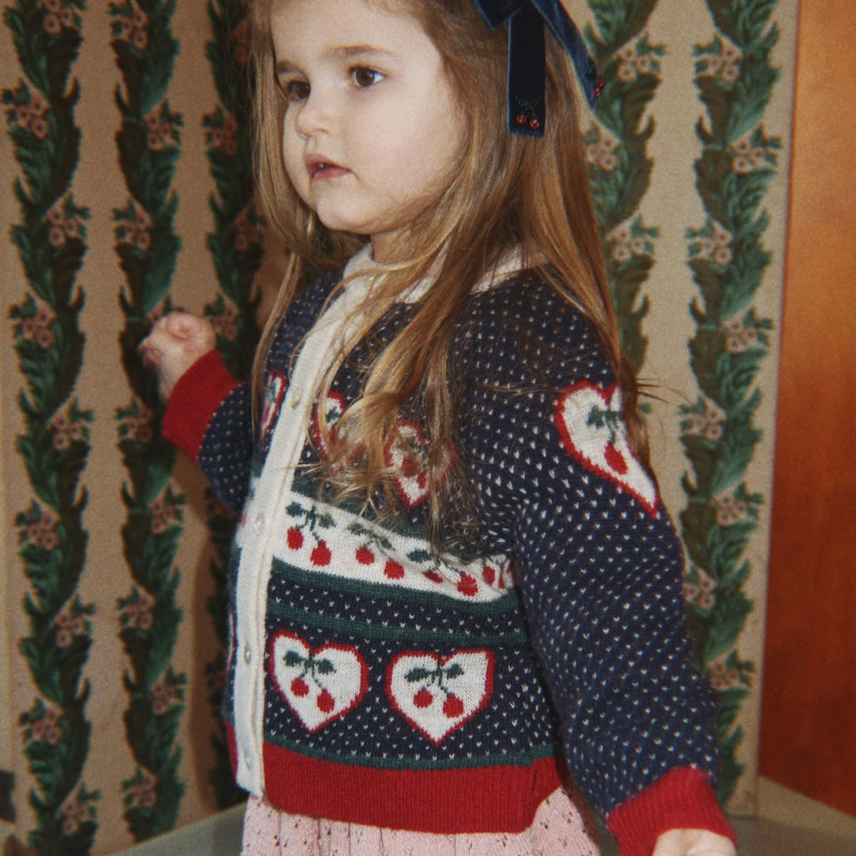 Belou Cardigan, Cherry