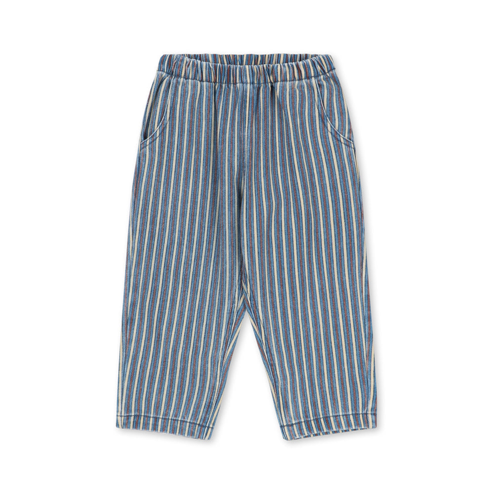 Magot Pants GOTS, Tricolore Bleu