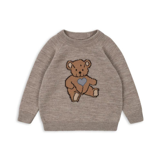 Billi Knit Blouse, Teddy Bear