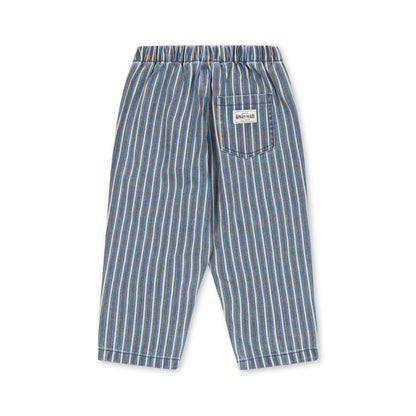 Magot Pants GOTS, Tricolore Bleu