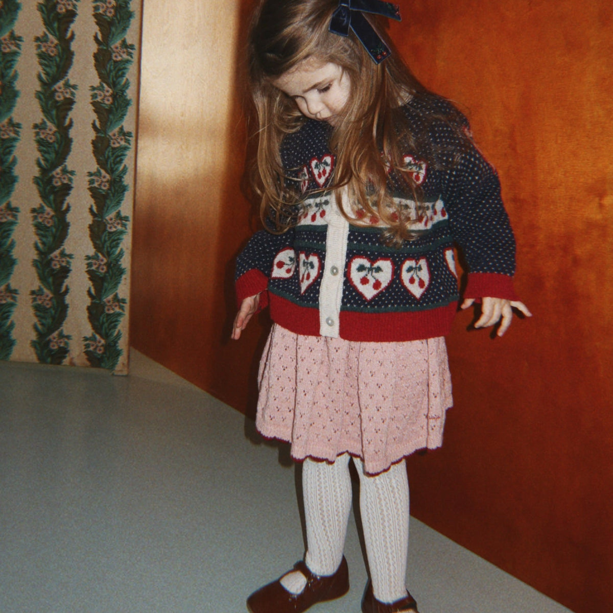 Belou Cardigan, Cherry