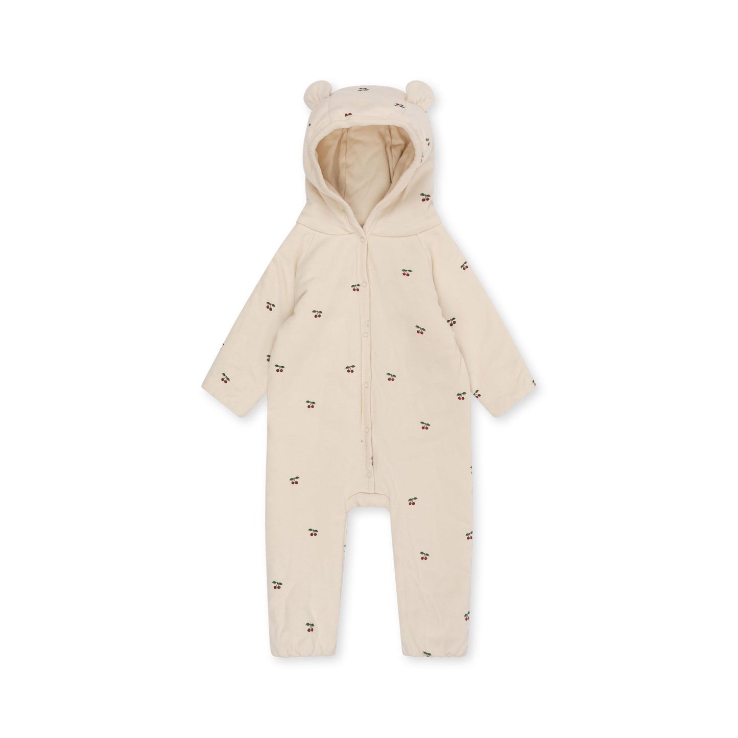 Newborn Onesie with Hood, Cherry