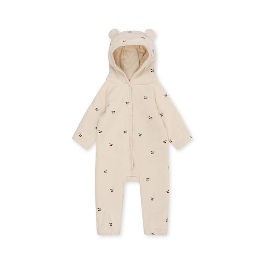 Newborn Onesie with Hood, Cherry