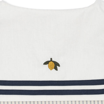 Allie Sailor Shirt GOTS, Bleu Stripe