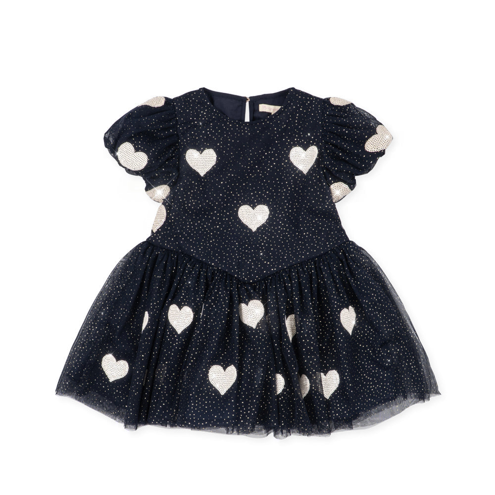 Heartlily Dress GRS, Coeur Night Sky