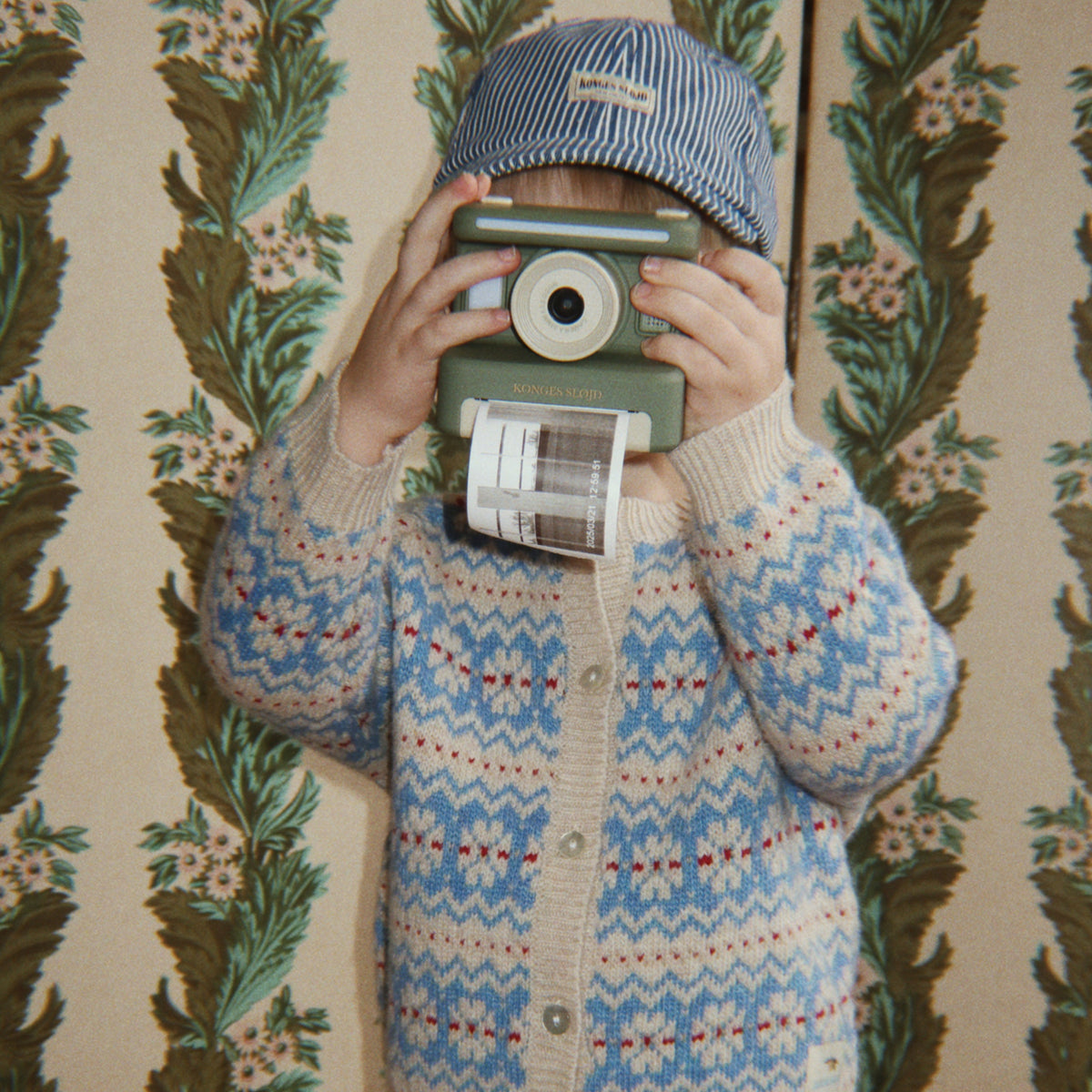 Billi Knit Cardigan, Blue Multi