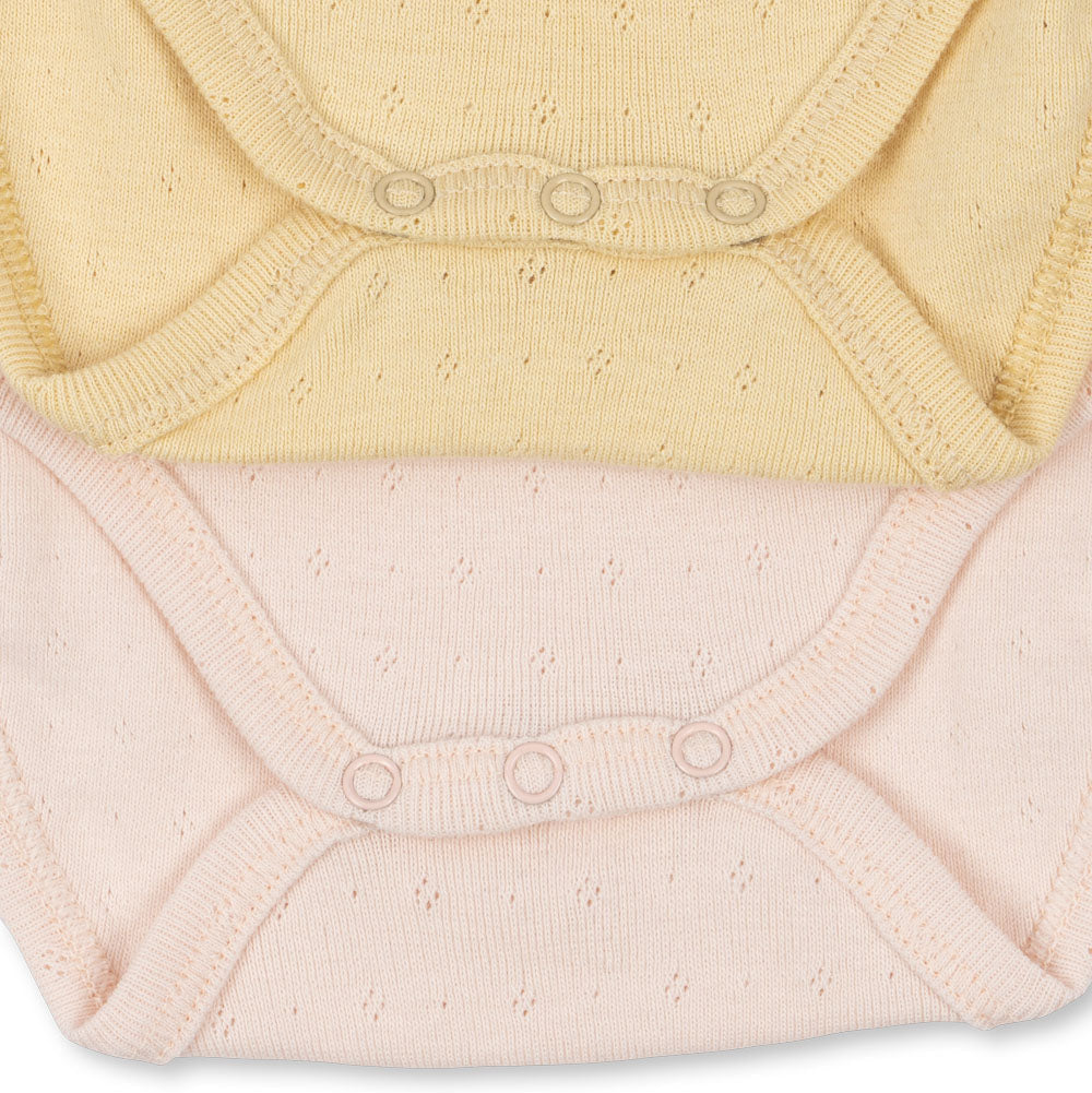 FANGA Perla 2 Pack SS Body OCS, Banana Crepe/Creole