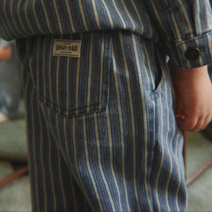 Magot Pants GOTS, Tricolore Bleu