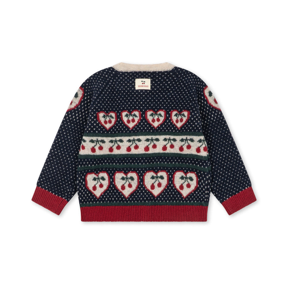 Belou Cardigan, Cherry