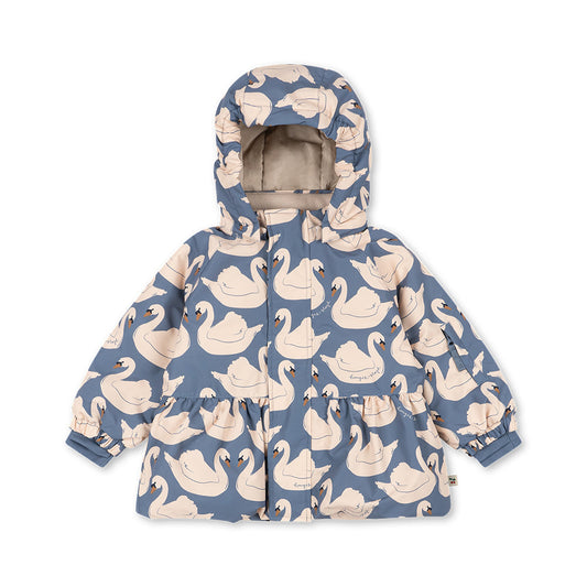 Mismou Frill Snow Jacket, Swan