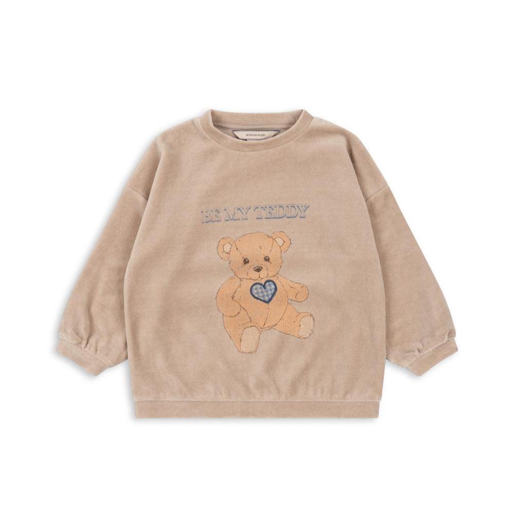 Wally Sweat Shirt GOTS, Oxford Tan