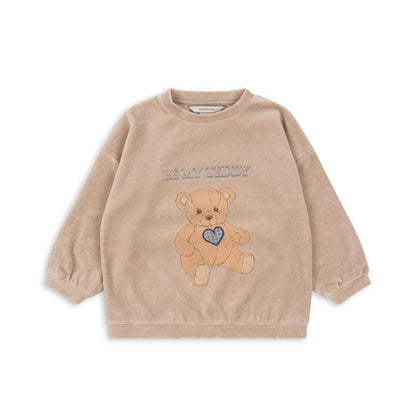 Wally Sweat Shirt GOTS, Oxford Tan