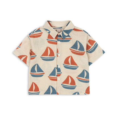 Elliot SS Shirt GOTS, Ahoy