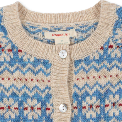 Billi Knit Cardigan, Blue Multi