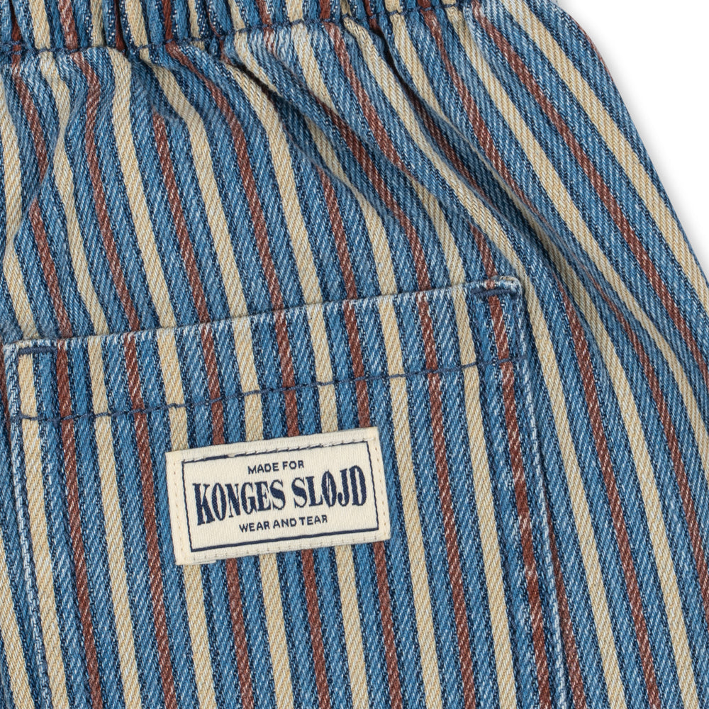 Magot Pants GOTS, Tricolore Bleu