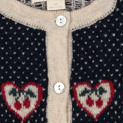 Belou Cardigan, Cherry