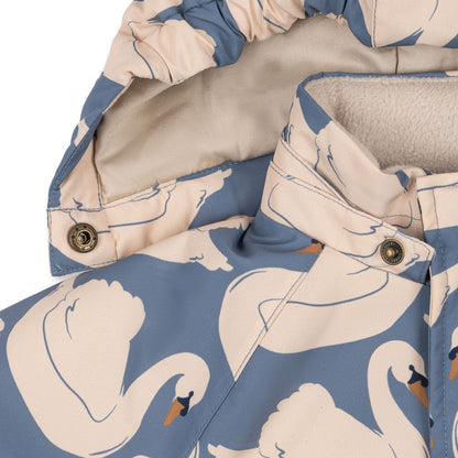 Mismou Frill Snow Jacket, Swan