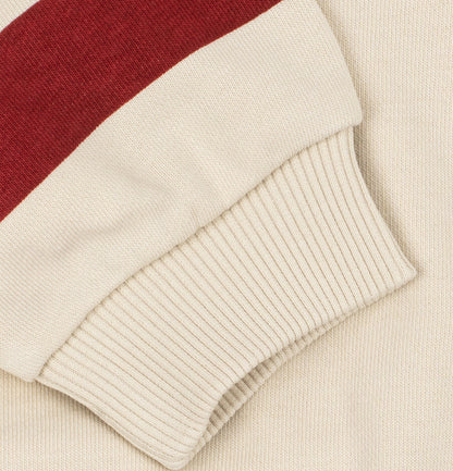 Spotty Sweat Shirt GOTS, Brown Rice