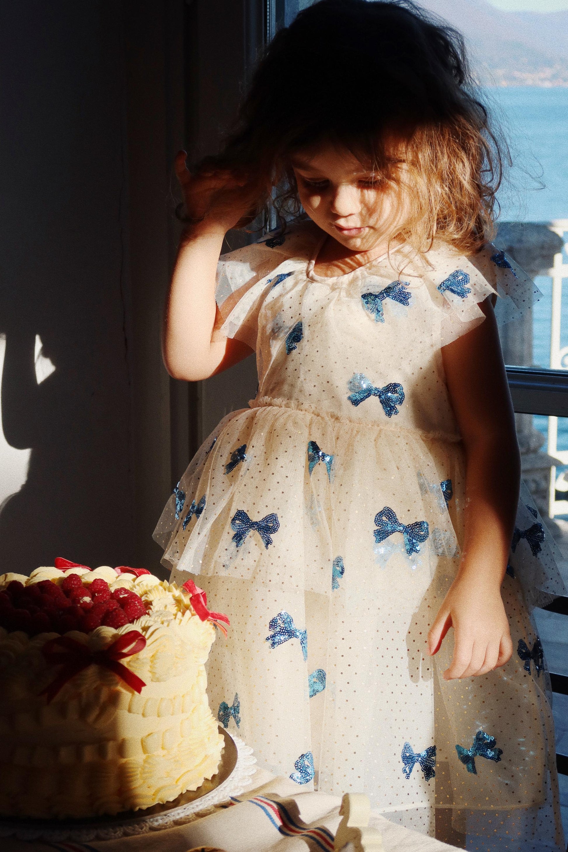 Yvonne Fairy Dress, Bowie Blue Yvonne Fairy Dress, Bowie Blue