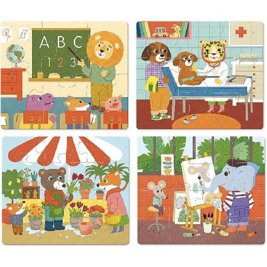 Vilac Puzzles Professions, Wood