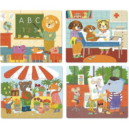 Vilac Puzzles Professions, Wood