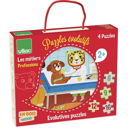 Vilac Puzzles Professions, Wood