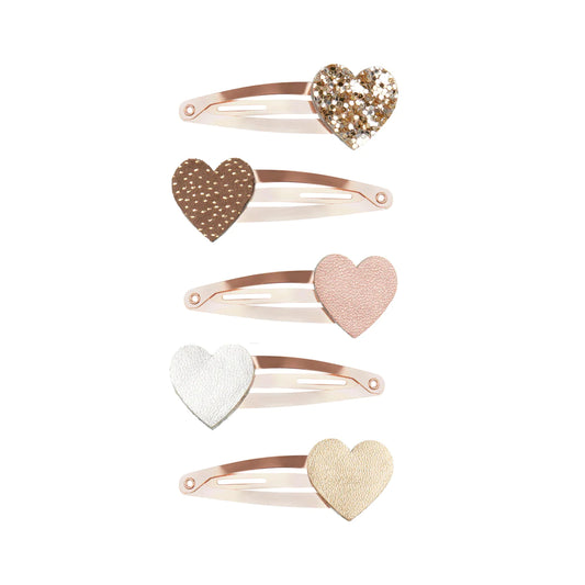 Mimi and Lula Heart Mini Clips